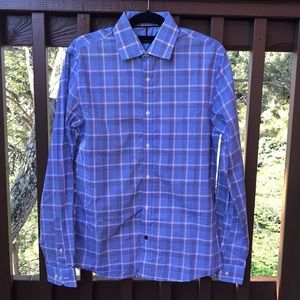 Tommy Hifiger Long Sleeve Dress Shirt Size M